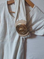 Robe d été avec ceinture soleil