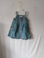 Robe en jean bébé 18mois
