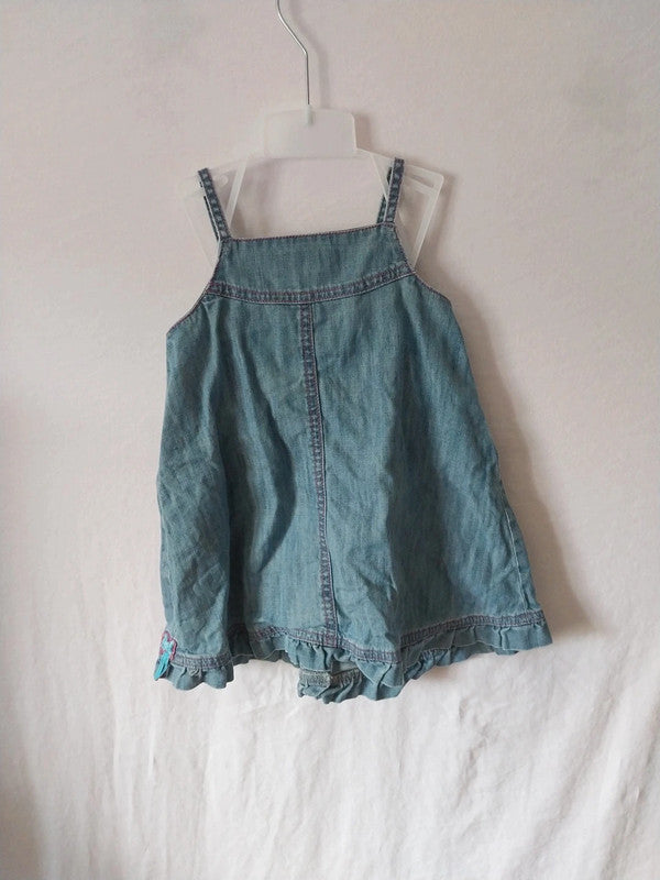 Robe en jean bébé 18mois