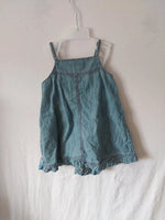 Robe en jean bébé 18mois