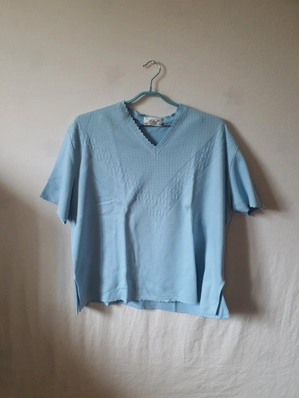 T-Shirt Afibel bleu