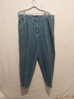 Pantalon jean large grande taille