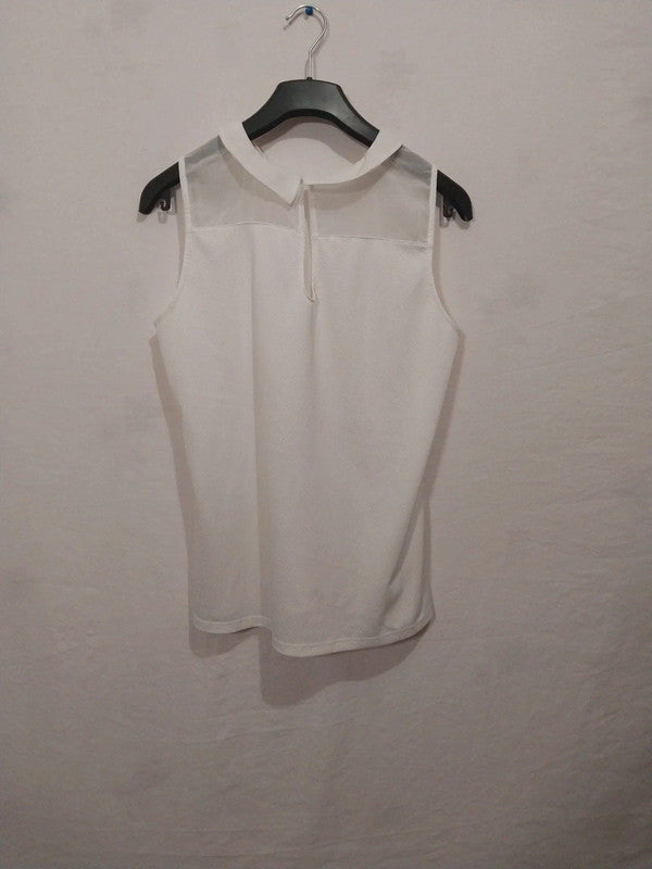 Blouse blanche femme camaïeu taille L