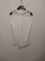 Blouse blanche femme camaïeu taille L