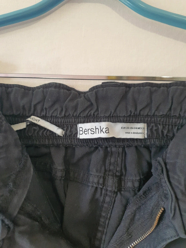 Pantalon Bershka noir