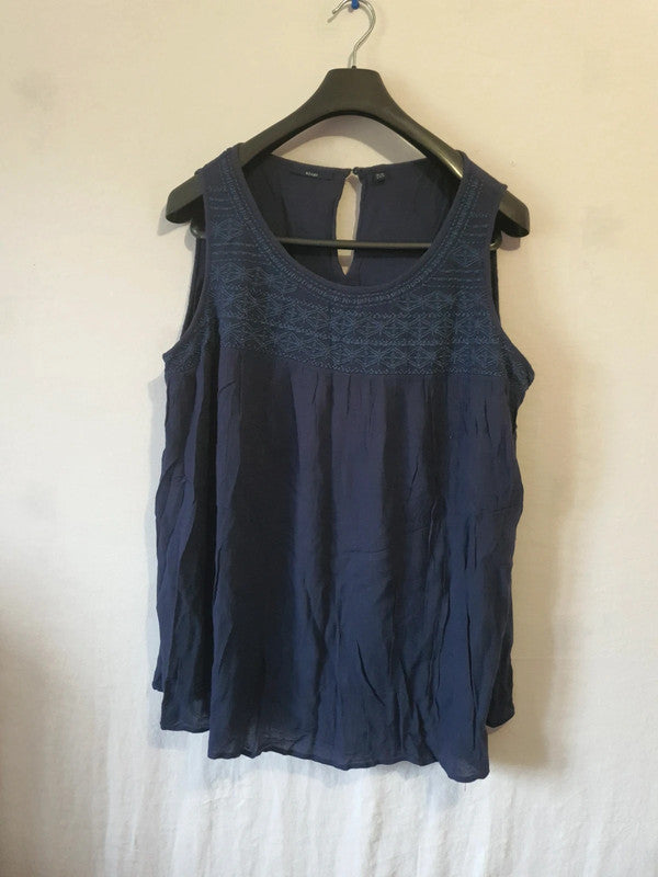 Blouse bleu marine