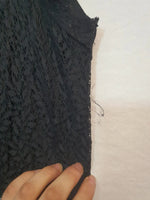 Robe longue avec dentelle