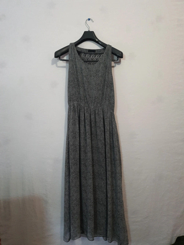 Robe longue avec dentelle