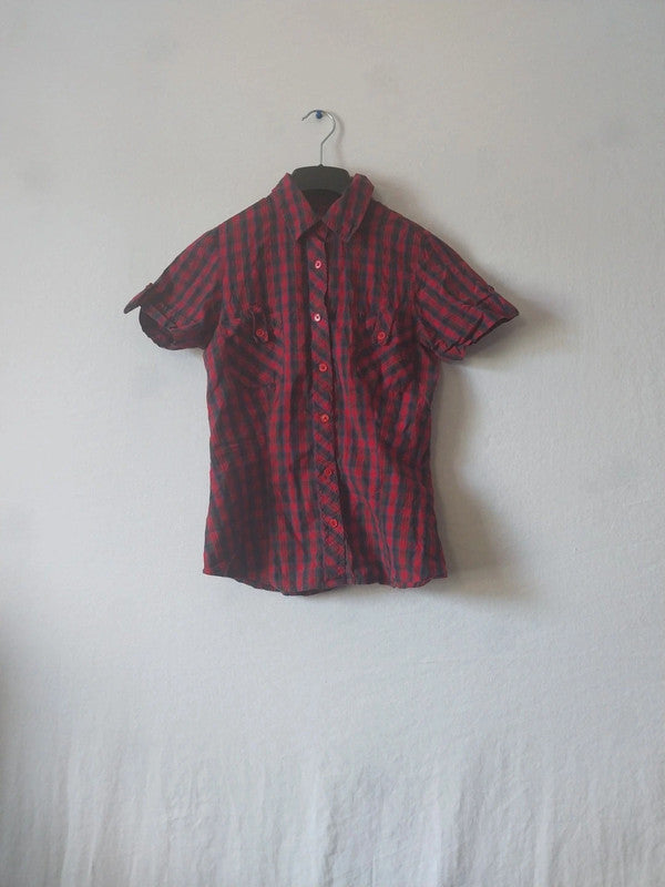 Chemise à carreaux