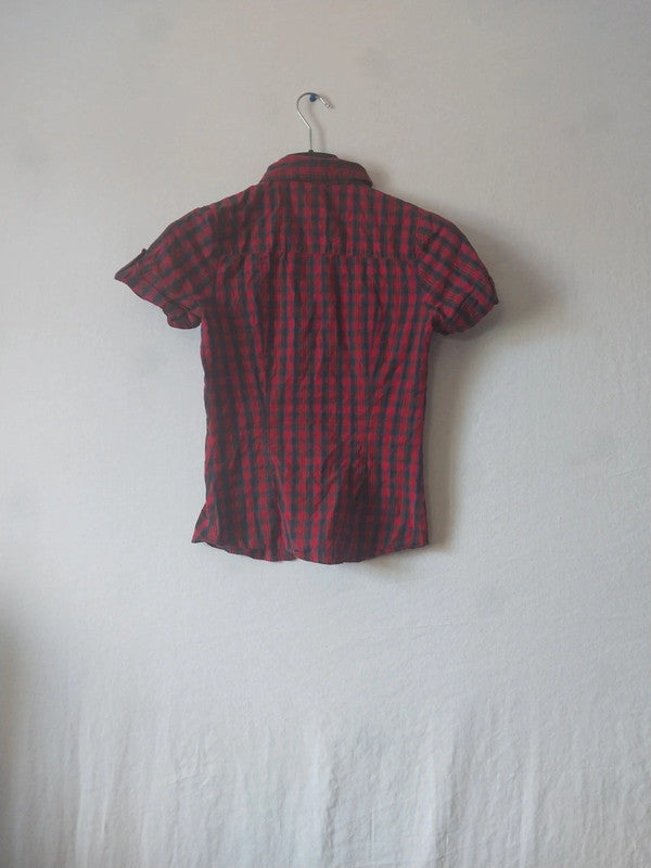 Chemise à carreaux