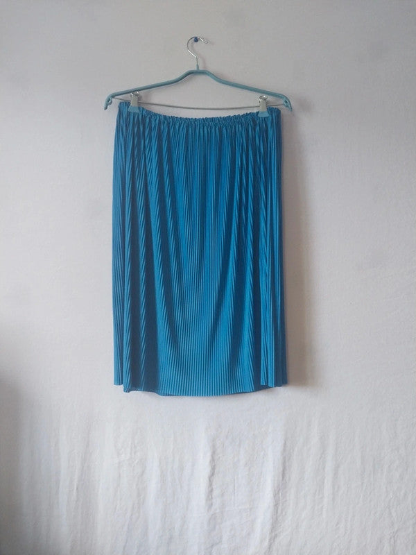 Jupe mi longue plissé