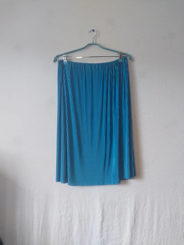 Jupe mi longue plissé