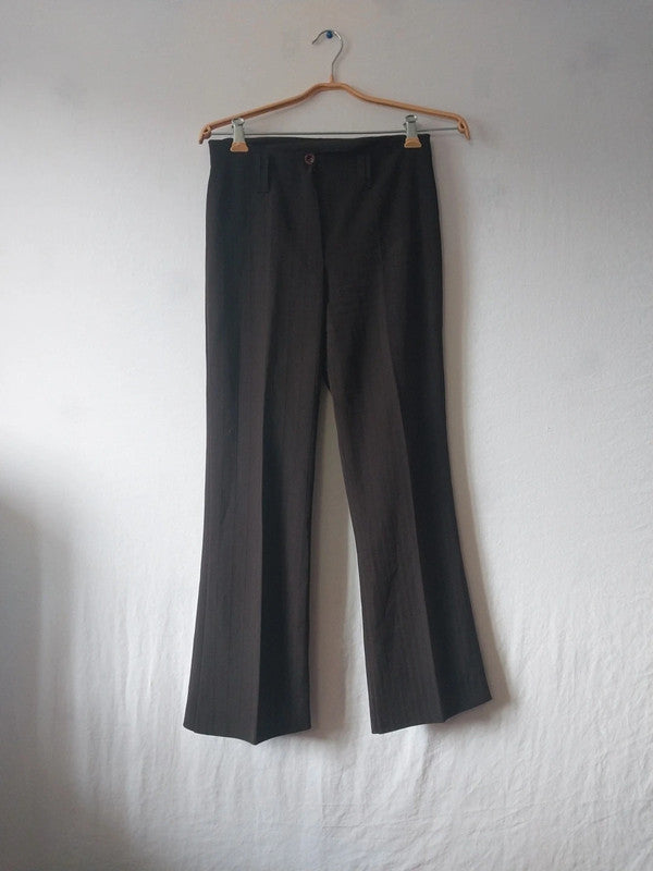 Pantalon marron rayer