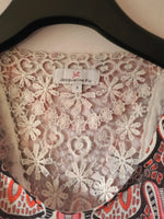 Blouse avec dentelle