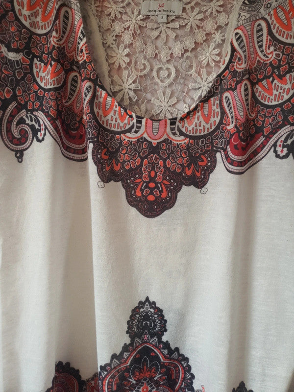 Blouse avec dentelle