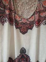 Blouse avec dentelle