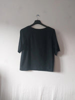 Tee-shirt noir femme