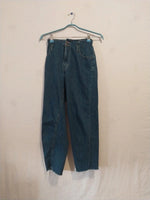 Jean large avec ceinture