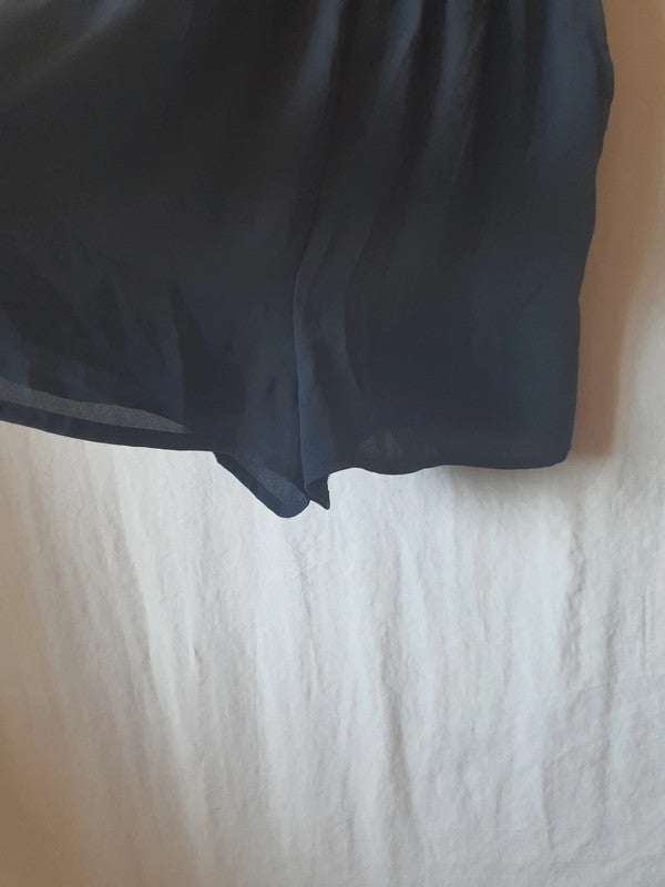 Combi short bleu marine