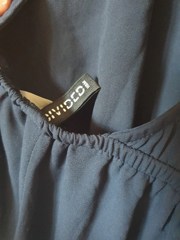 Combi short bleu marine