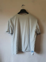 T-Shirt blanc avec points bleu