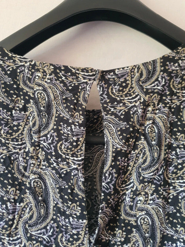 Robe courte avec motifs