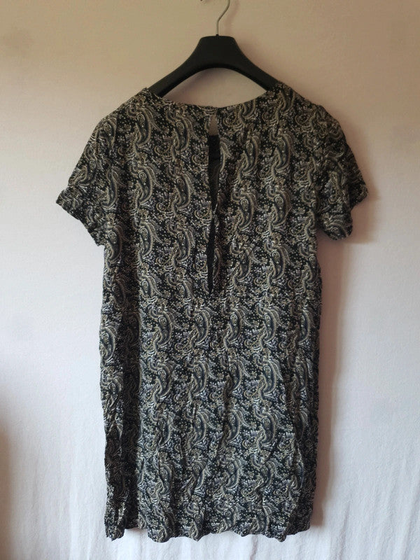 Robe courte avec motifs