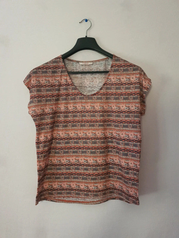 T-Shirt avec motif imprimé