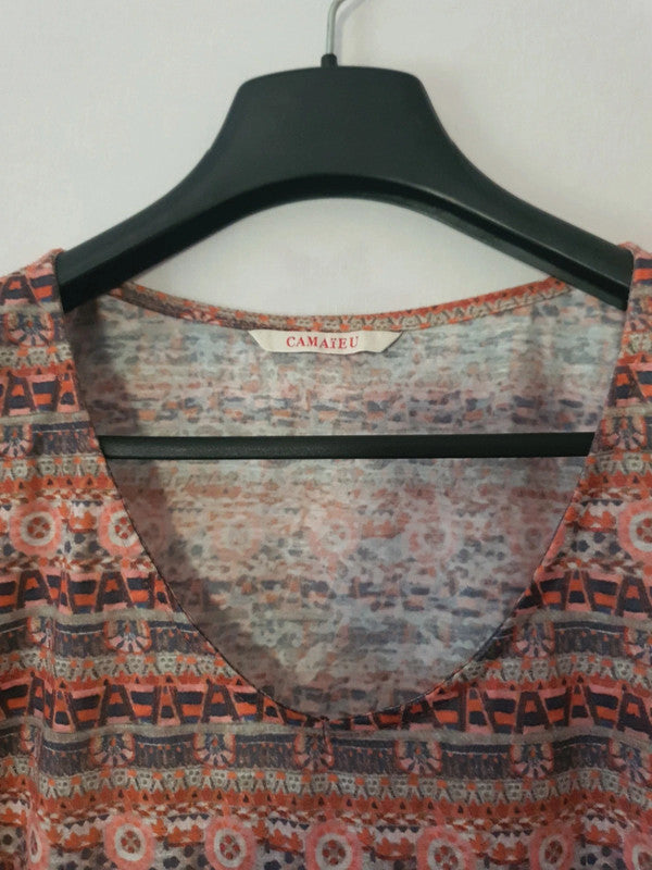 T-Shirt avec motif imprimé