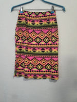 Jupe imprimée flashi