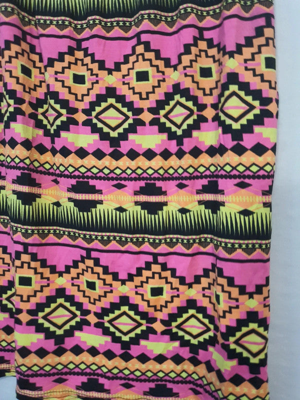 Jupe imprimée flashi