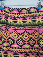 Jupe imprimée flashi