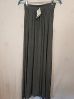 Jupe longue grise