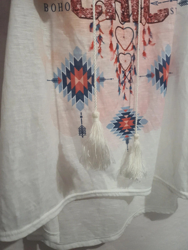 Magnifique t-shirt léger d'été