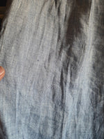 Pantalon bleu à rayures