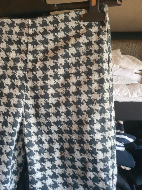 Pantalon noir et blanc H&M