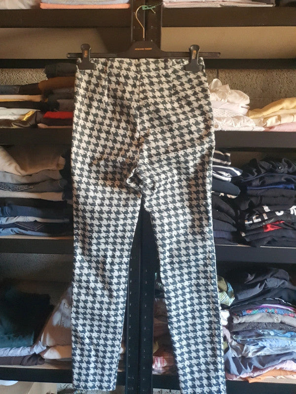 Pantalon noir et blanc H&M