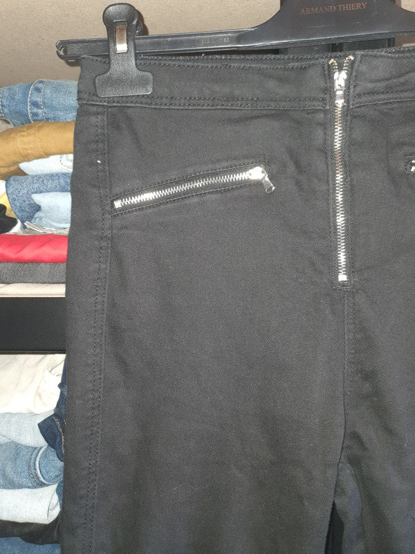 Pantalon noir Bershka