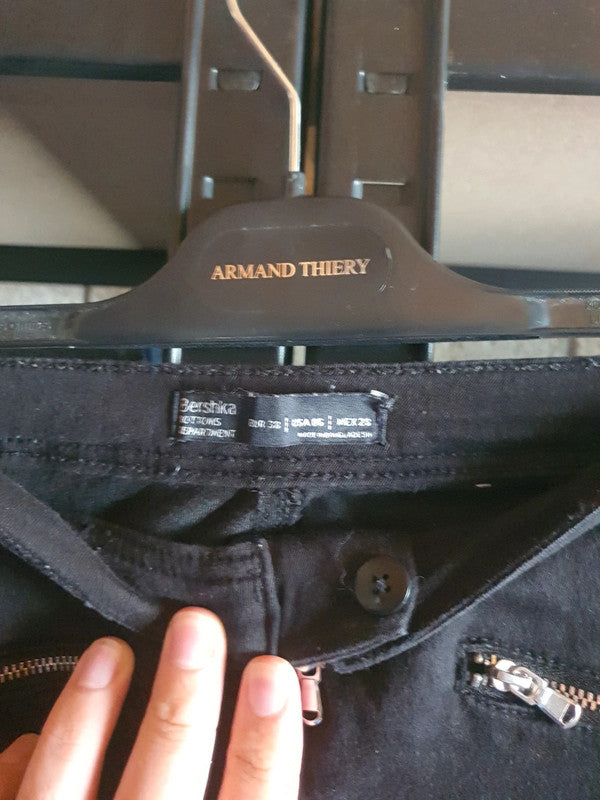 Pantalon noir Bershka