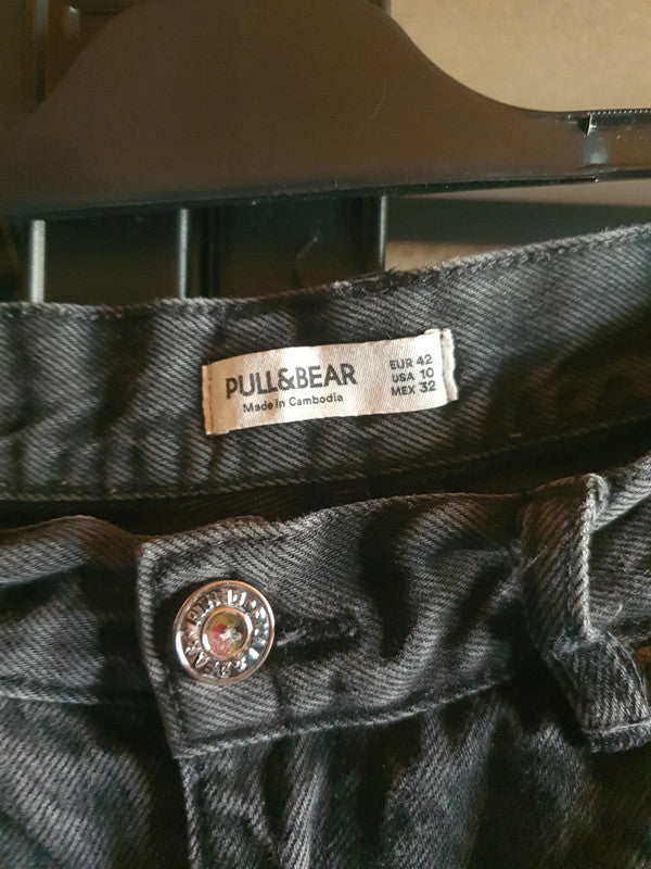 Jeans noir Pull&Bear