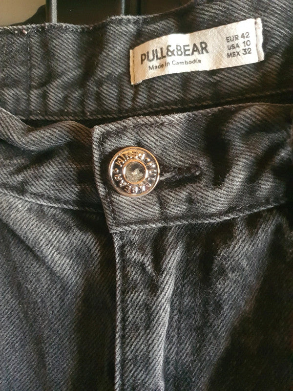 Jeans noir Pull&Bear