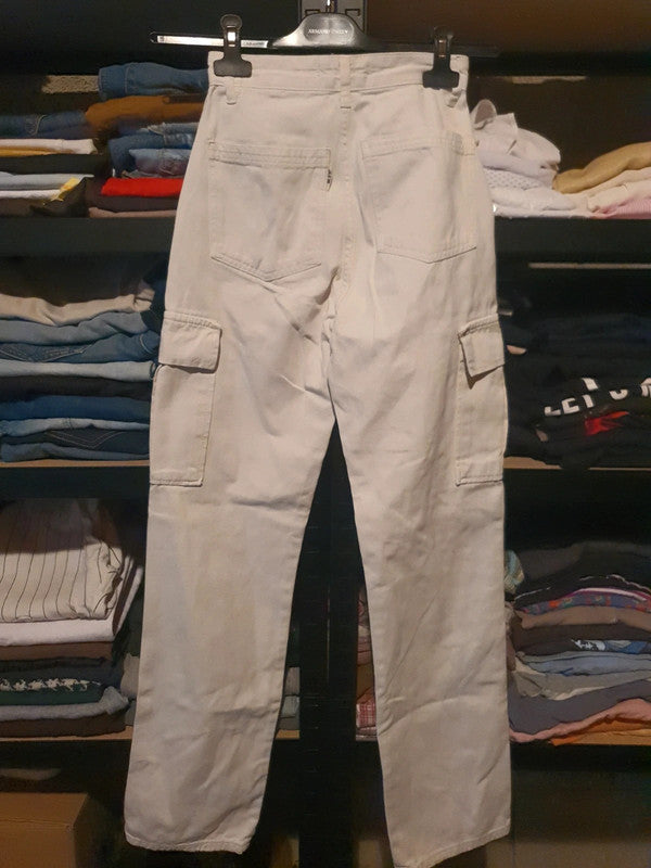 Pantalon crème Stradivarius