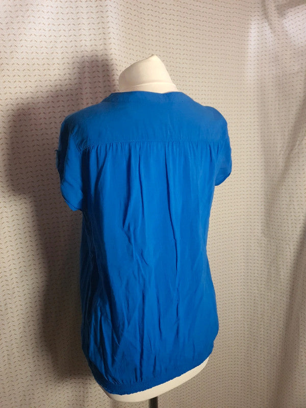 Blouse bleu Camaïeu
