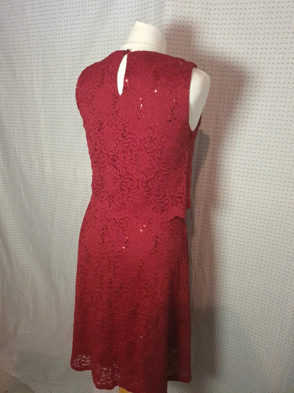 Robe rouge Bordeaux Yessica (M)