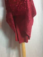 Robe rouge Bordeaux Yessica (M)