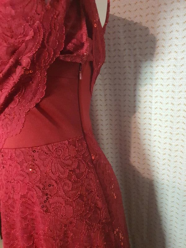 Robe rouge Bordeaux Yessica (M)