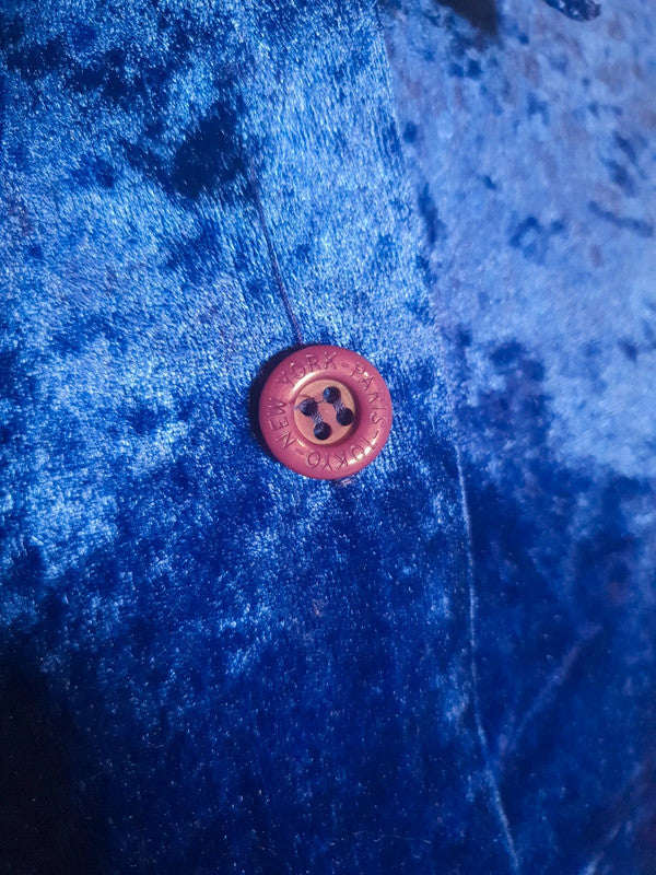 Chemise bleu brillant