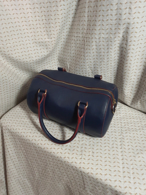 Sac à main bleu marine Galleries Lafayette