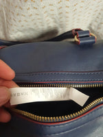 Sac à main bleu marine Galleries Lafayette