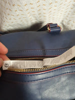 Sac à main bleu marine Galleries Lafayette